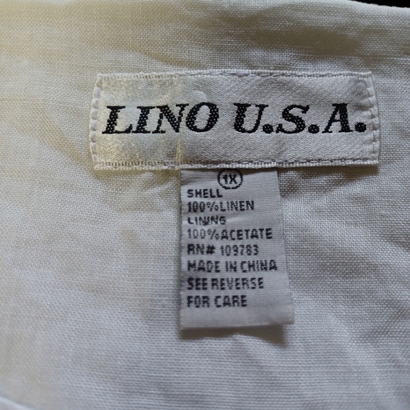 CL534 LINO U.S.A. Vintage Suit embroidered Embellished Shoulder Pad for women 1X - Picture 13 of 13